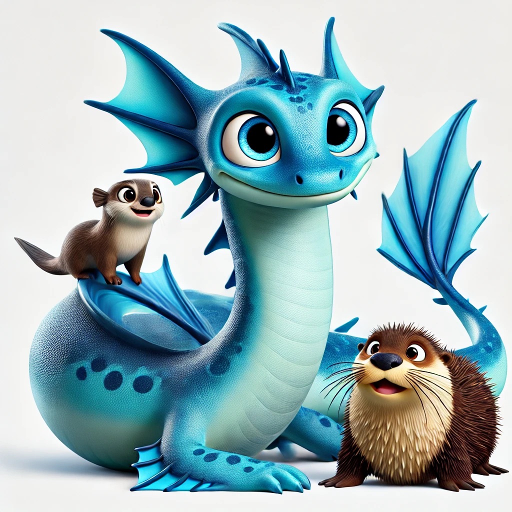 Splash The Blue Sea Dragon Friends and Foes